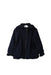 A Navy Coats from COS in size 12-18M for neutral. (Front View)