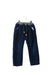A Navy Casual Pants from Chickeeduck in size 2T for boy. (Front View)