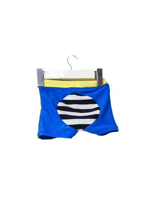A Blue Swim Shorts from Seed in size 3-6M for boy. (Back View)