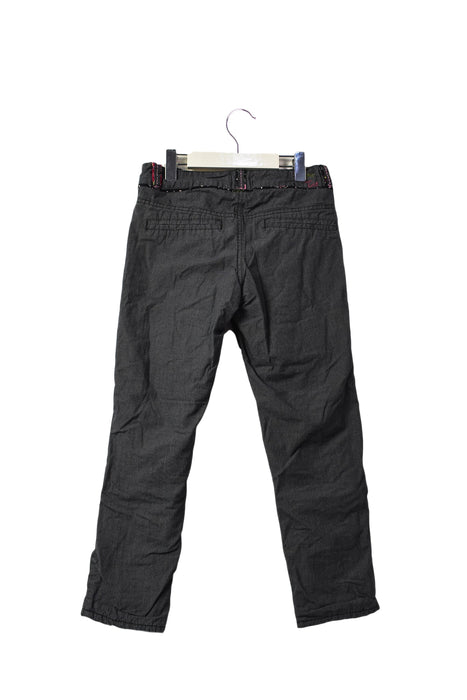 A Grey Casual Pants from La Compagnie des Petits in size 6T for girl. (Back View)