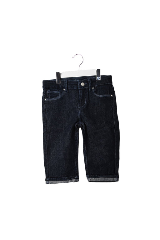 A Navy Jeans from Levi's in size 6T for girl. (Front View)