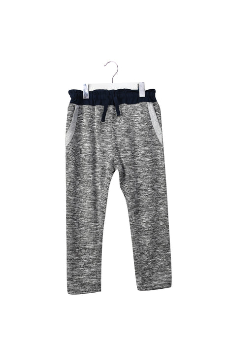 A Grey Casual Pants from Crewcuts in size 5T for girl. (Front View)