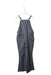 A Navy Long Overalls from Velveteen in size 4T for girl. (Front View)