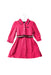 A Pink Long Sleeve Dresses from Nicholas & Bears in size 12-18M for girl. (Front View)