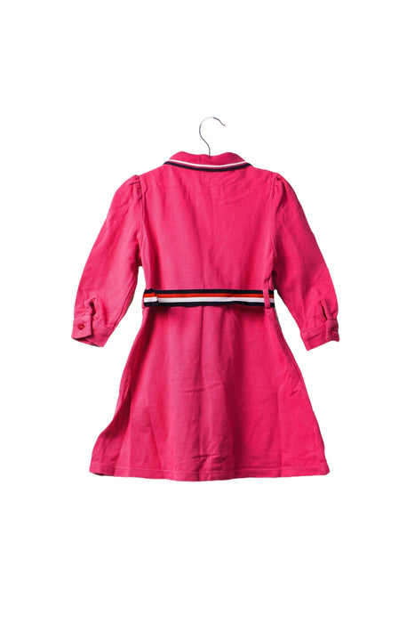 A Pink Long Sleeve Dresses from Nicholas & Bears in size 12-18M for girl. (Back View)