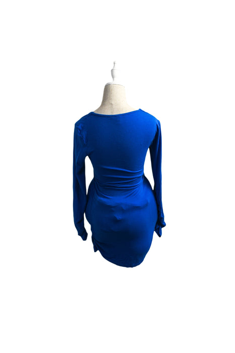 A Blue Long Sleeve Tops from Isabella Oliver in size S for maternity. (Back View)