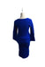 A Blue Long Sleeve Dresses from Tees by Tina Maternity in size O/S for maternity. (Back View)