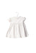 A White Short Sleeve Dresses from Ralph Lauren in size 6-12M for girl. (Front View)