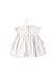 A White Short Sleeve Dresses from Ralph Lauren in size 6-12M for girl. (Back View)