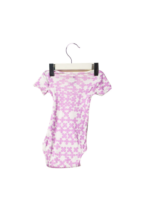 A White Short Sleeve Bodysuits from J.Crew Baby in size 0-3M for girl. (Back View)