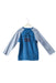 A Blue Separates from Petit Bateau in size 6T for boy. (Back View)
