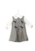 A White Long Sleeve Dresses from Adorarmi in size 3T for girl. (Front View)