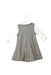 A White Long Sleeve Dresses from Adorarmi in size 3T for girl. (Back View)