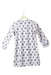 A White Nightgowns from Petit Bateau in size 6T for girl. (Back View)
