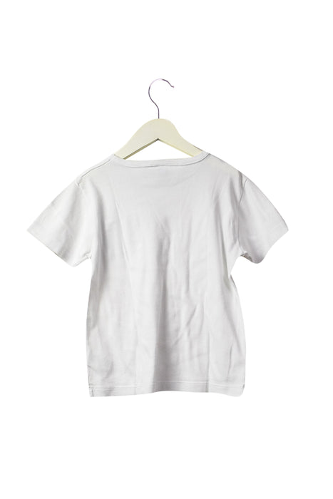 A White Separates from Petit Bateau in size 6T for boy. (Back View)