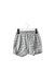 A Grey Shorts from Seed in size 0-3M for girl. (Front View)