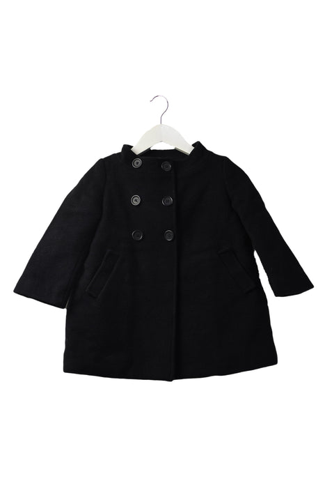 A Black Coats from Bonpoint in size 3T for girl. (Front View)