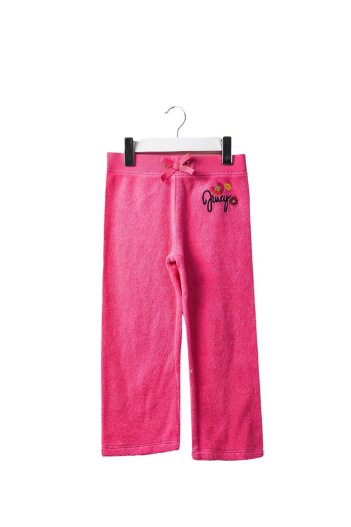 A Pink Casual Pants from Juicy Couture in size 2T for girl. (Front View)