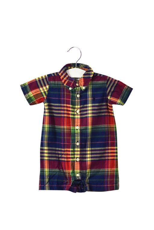 A Multi Rompers from Ralph Lauren in size 0-3M for boy. (Front View)