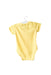 A Yellow Short Sleeve Bodysuits from Ralph Lauren in size 0-3M for girl. (Back View)