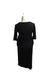 A Black Long Sleeve Dresses from Isabella Oliver in size S for maternity. (Back View)