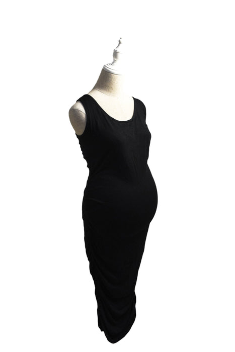 A Black Sleeveless Dresses from Isabella Oliver in size S for maternity. (Front View)