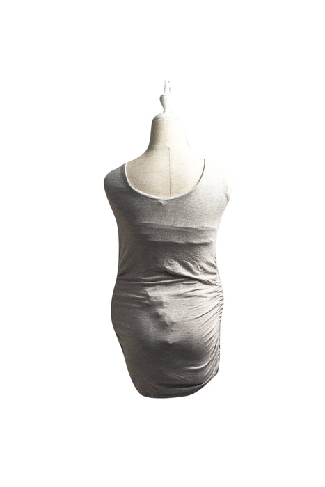 A Grey Sleeveless Tops from Isabella Oliver in size S for maternity. (Back View)