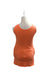 A Orange Sleeveless Tops from Boob in size M for maternity. (Back View)