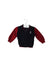 A Navy Zippered Sweatshirts from IKKS in size 0-3M for boy. (Front View)