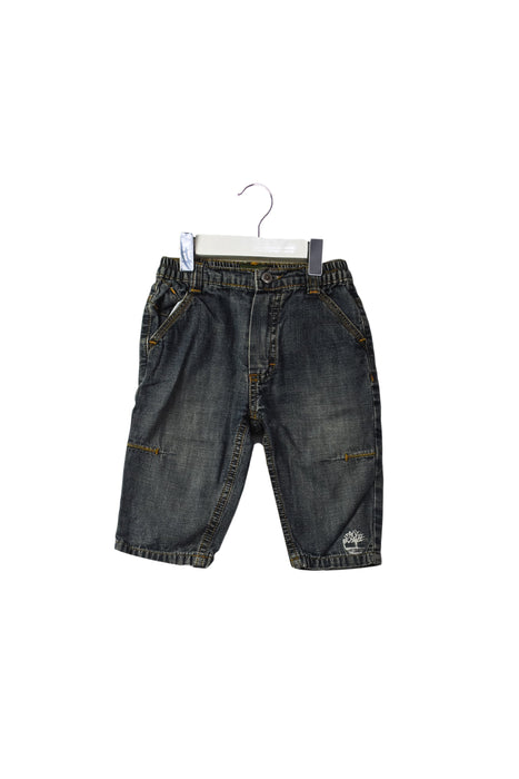 A Blue Jeans from Timberland in size 3-6M for boy. (Front View)