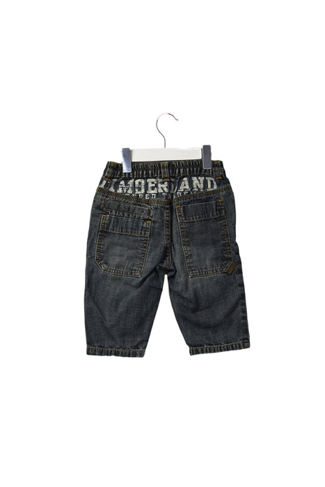 A Blue Jeans from Timberland in size 3-6M for boy. (Back View)