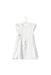 A White Dress Sets from Carrément Beau in size 12-18M for girl. (Back View)