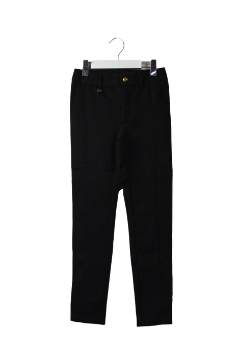 A Black Casual Pants from Polo Ralph Lauren in size 7Y for girl. (Front View)
