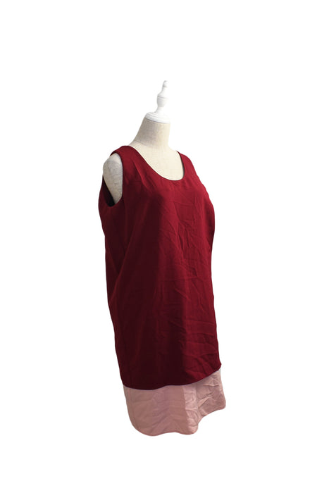 A Navy Sleeveless Dresses from Rosie Pope in size S for maternity. (Front View)