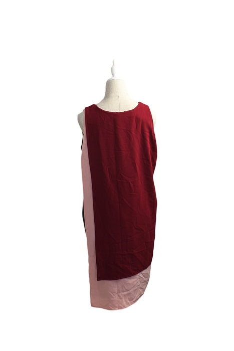 A Navy Sleeveless Dresses from Rosie Pope in size S for maternity. (Back View)