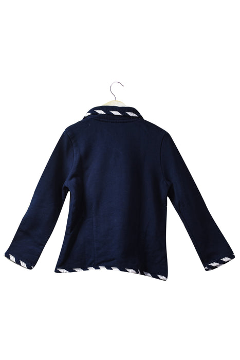 A Navy Lightweight Jackets from Hanna Andersson in size 2T for girl. (Back View)