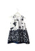 A White Sleeveless Dresses from Byblos in size 3T for girl. (Front View)