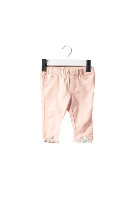 A Pink Casual Pants from Tucker & Tate in size 0-3M for girl. (Front View)