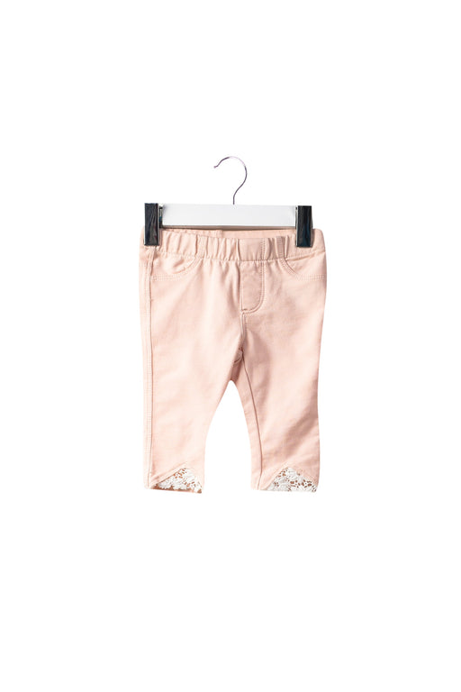 A Pink Casual Pants from Tucker & Tate in size 0-3M for girl. (Front View)