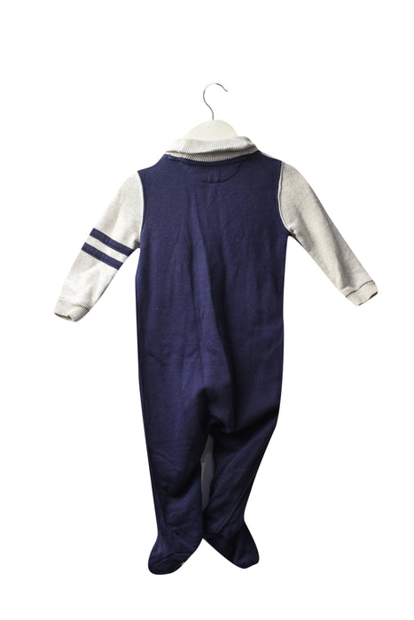 A Navy Long Sleeve Jumpsuits from Ralph Lauren in size 3-6M for boy. (Back View)