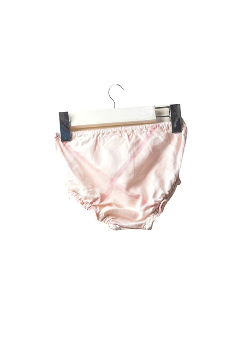 A Pink Bloomers from Burberry in size 0-3M for girl. (Back View)