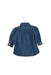 A Blue Long Sleeve Dresses from Ralph Lauren in size 0-3M for girl. (Back View)