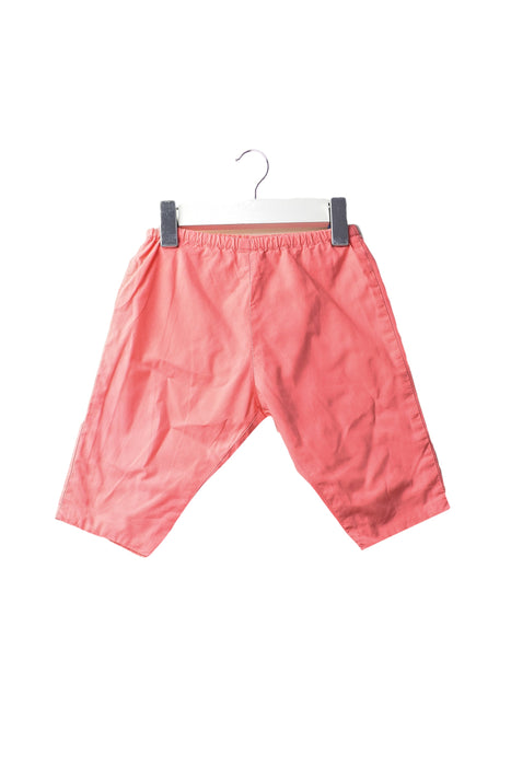 A Pink Casual Pants from Bonpoint in size 0-3M for girl. (Front View)
