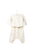 A White Pants Sets from Bonpoint in size 6-12M for girl. (Front View)
