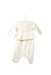 A White Pants Sets from Bonpoint in size 6-12M for girl. (Back View)