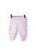 A Pink Casual Pants from Jojo Maman Bébé in size 0-3M for girl. (Front View)