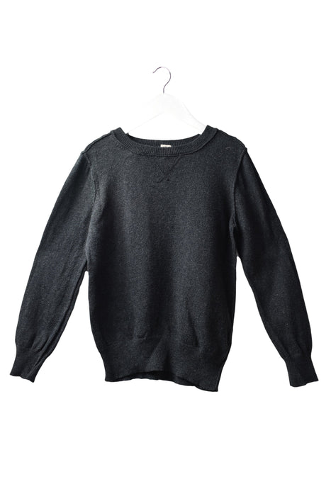 A Black Knit Sweaters from Crewcuts in size 4T for girl. (Front View)