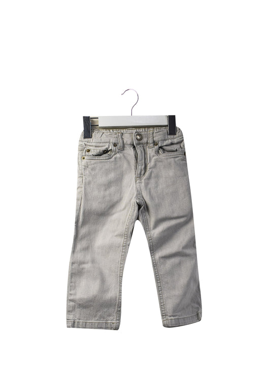 A Grey Jeans from Bonpoint in size 12-18M for girl. (Front View)