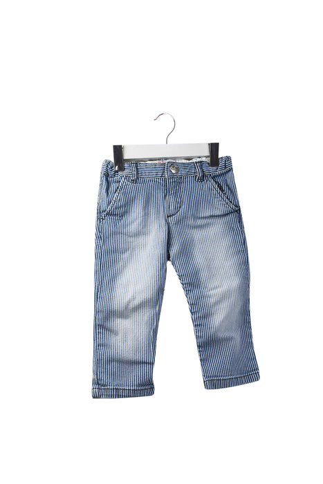 A Blue Jeans from Bonpoint in size 12-18M for girl. (Front View)