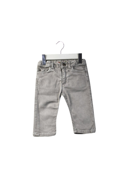 A Grey Jeans from Bonpoint in size 3-6M for girl. (Front View)